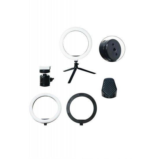 10inç 26cm Youtube Instagram Tiktok Selfie Stüdyo Video Fotoğraf Ring Light Tripod Led Halka Işık 10inç 26cm Youtube Instagram Tiktok Selfie Stüdyo Video Fotoğraf Ring Light Tripod Led Halka Işık