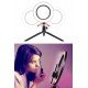 10inç 26cm Youtube Instagram Tiktok Selfie Stüdyo Video Fotoğraf Ring Light Tripod Led Halka Işık 10inç 26cm Youtube Instagram Tiktok Selfie Stüdyo Video Fotoğraf Ring Light Tripod Led Halka Işık