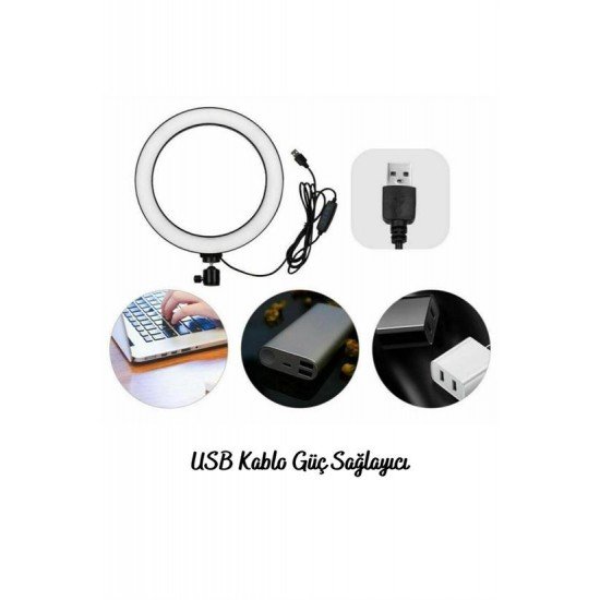 10inç 26cm Youtube Instagram Tiktok Selfie Stüdyo Video Fotoğraf Ring Light Tripod Led Halka Işık 10inç 26cm Youtube Instagram Tiktok Selfie Stüdyo Video Fotoğraf Ring Light Tripod Led Halka Işık