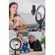 10inç 26cm Youtube Instagram Tiktok Selfie Stüdyo Video Fotoğraf Ring Light Tripod Led Halka Işık 10inç 26cm Youtube Instagram Tiktok Selfie Stüdyo Video Fotoğraf Ring Light Tripod Led Halka Işık