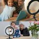 10inç 26cm Youtube Instagram Tiktok Selfie Stüdyo Video Fotoğraf Ring Light Tripod Led Halka Işık 10inç 26cm Youtube Instagram Tiktok Selfie Stüdyo Video Fotoğraf Ring Light Tripod Led Halka Işık