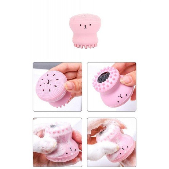 Peeling Etkili Mini El Yüz Cilt Temizleme Fırçası Silikon Temizlenmesi Kolay Siyah Nokta Giderici Peeling Etkili Mini El Yüz Cilt Temizleme Fırçası Silikon Temizlenmesi Kolay Siyah Nokta Giderici