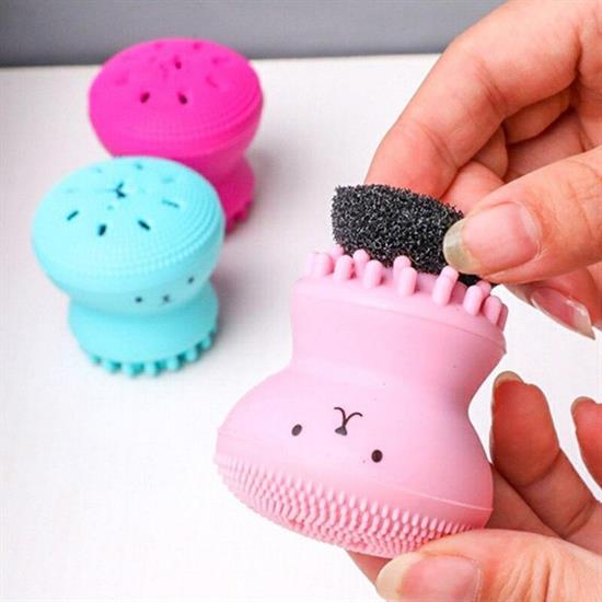 Peeling Etkili Mini El Yüz Cilt Temizleme Fırçası Silikon Temizlenmesi Kolay Siyah Nokta Giderici Peeling Etkili Mini El Yüz Cilt Temizleme Fırçası Silikon Temizlenmesi Kolay Siyah Nokta Giderici