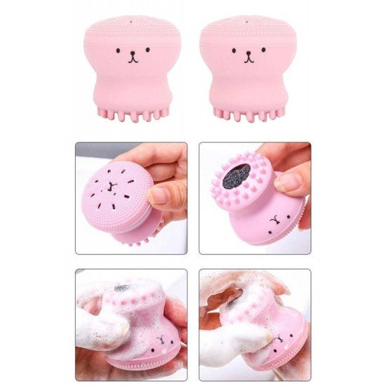 Peeling Etkili Mini El Yüz Cilt Temizleme Fırçası Silikon Temizlenmesi Kolay Siyah Nokta Giderici Peeling Etkili Mini El Yüz Cilt Temizleme Fırçası Silikon Temizlenmesi Kolay Siyah Nokta Giderici