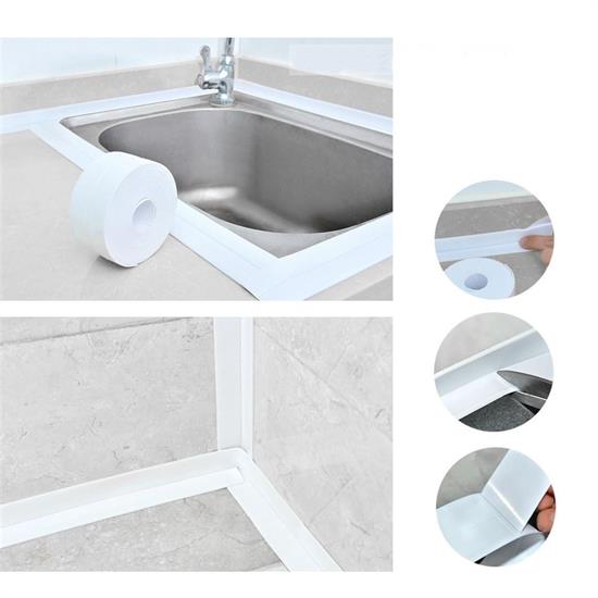Su Sızdırmaz Banyo Mutfak Lavabo Küvet İzolasyon Şerit Bant Su Sızdırmaz Banyo Mutfak Lavabo Küvet İzolasyon Şerit Bant
