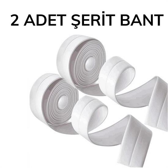 Su Sızdırmaz Banyo Mutfak Lavabo Küvet İzolasyon Şerit Bant Su Sızdırmaz Banyo Mutfak Lavabo Küvet İzolasyon Şerit Bant