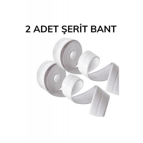 Su Sızdırmaz Banyo Mutfak Lavabo Küvet İzolasyon Şerit Bant Su Sızdırmaz Banyo Mutfak Lavabo Küvet İzolasyon Şerit Bant