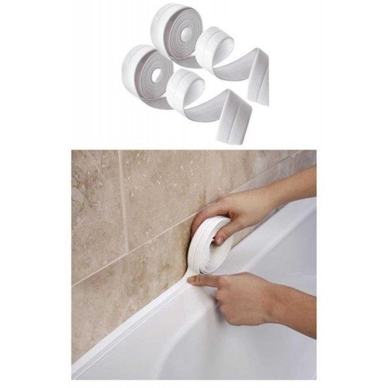 Su Sızdırmaz Banyo Mutfak Lavabo Küvet İzolasyon Şerit Bant Su Sızdırmaz Banyo Mutfak Lavabo Küvet İzolasyon Şerit Bant