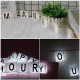 10lu Lightbox Işıklı Harf Mesaj Panosu Dekoratif Harf Işık Zinciri 10lu Lightbox Işıklı Harf Mesaj Panosu Dekoratif Harf Işık Zinciri