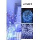 Pilli 5 metre Dekoratif Peri Led Beyaz Aydınlatma Süsleme Lambası