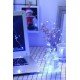 Pilli 5 metre Dekoratif Peri Led Beyaz Aydınlatma Süsleme Lambası