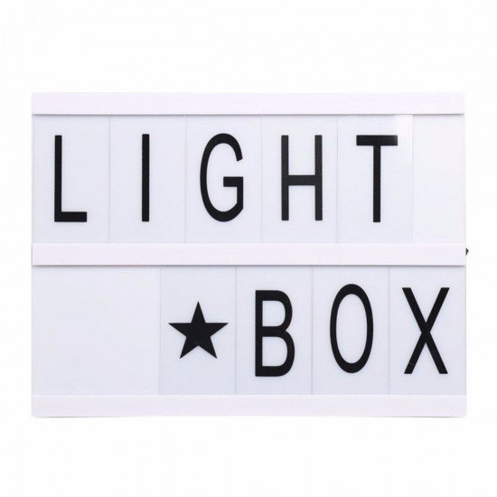 Sinematik Lightbox Dekorasyon Aydınlatma Aksesuarları (A5 Boyut) Sinematik Lightbox Dekorasyon Aydınlatma Aksesuarları (A5 Boyut)