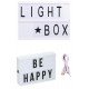 Sinematik Lightbox Dekorasyon Aydınlatma Aksesuarları (A5 Boyut) Sinematik Lightbox Dekorasyon Aydınlatma Aksesuarları (A5 Boyut)