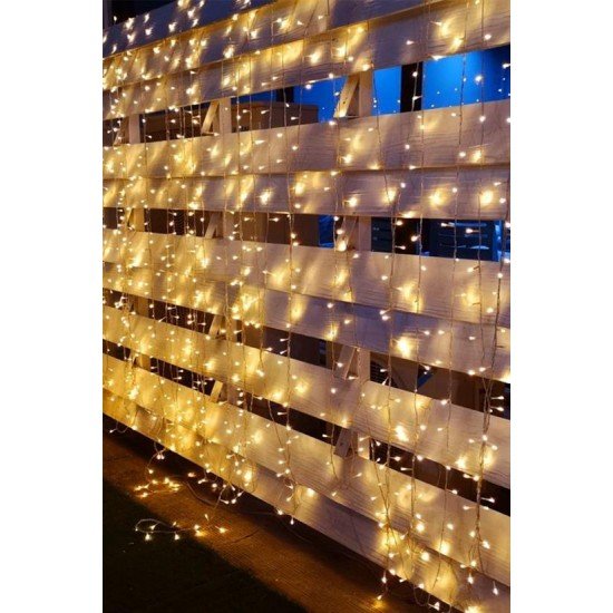 2x2 Metre 320 Led 8 Fonskiyonlu Dekoratif Led Günışığı Perde 2x2 Metre 320 Led 8 Fonskiyonlu Dekoratif Led Günışığı Perde