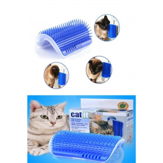 Cat It Pratik Kedi Tüyü Kaşıma Ve Tarama Aparatı Duvara Monte Kaşıma Aleti Cat It Pratik Kedi Tüyü Kaşıma Ve Tarama Aparatı Duvara Monte Kaşıma Aleti