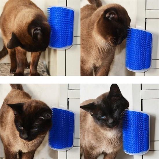 Cat It Pratik Kedi Tüyü Kaşıma Ve Tarama Aparatı Duvara Monte Kaşıma Aleti Cat It Pratik Kedi Tüyü Kaşıma Ve Tarama Aparatı Duvara Monte Kaşıma Aleti