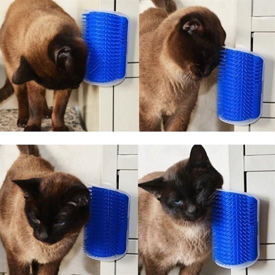 Cat It Pratik Kedi Tüyü Kaşıma Ve Tarama Aparatı Duvara Monte Kaşıma Aleti Cat It Pratik Kedi Tüyü Kaşıma Ve Tarama Aparatı Duvara Monte Kaşıma Aleti