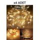 Peri Led Işık 28 Ledli  3 Metre Sarı Led Şerit Aydınlatma Spot Led