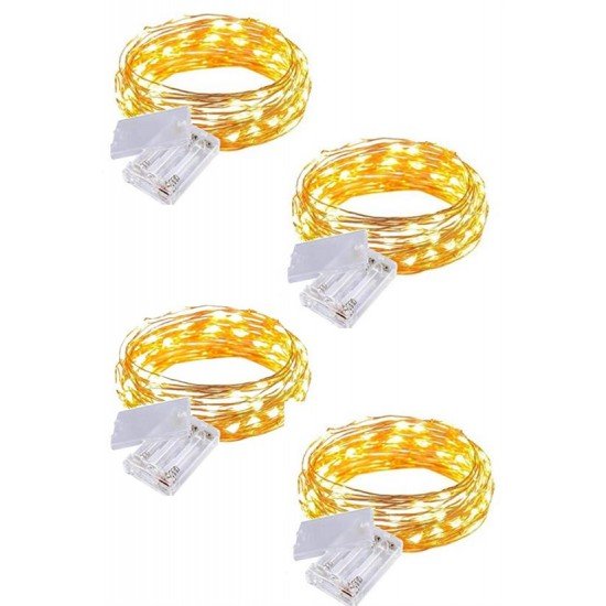 Peri Led Işık 28 Ledli  3 Metre Sarı Led Şerit Aydınlatma Spot Led