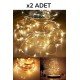 Peri Led Işık 28 Ledli  3 Metre Sarı Led Şerit Aydınlatma Spot Led