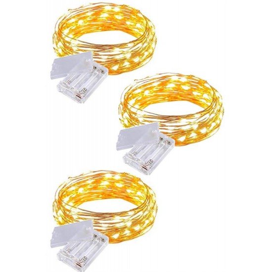 Peri Led Işık 28 Ledli  3 Metre Sarı Led Şerit Aydınlatma Spot Led