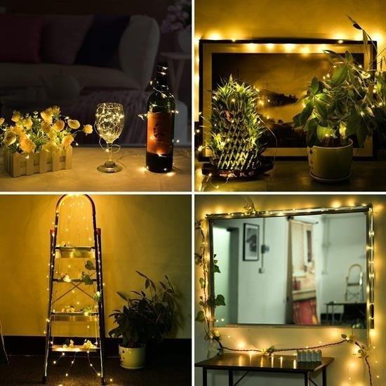 Peri Led Işık 28 Ledli  3 Metre Sarı Led Şerit Aydınlatma Spot Led