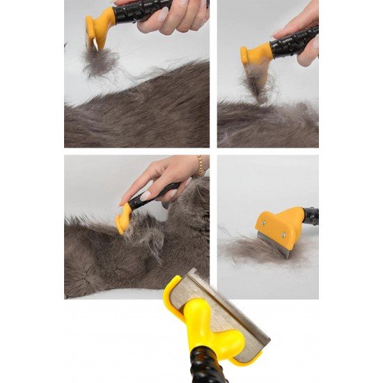 7 cm Kedi Köpek Tarağı Fırçası Tüy Alıcı Toplayıcı Tarak Fırça