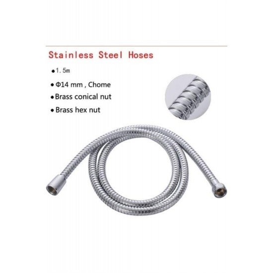 Banyo Duş Hortumu Tüm Musluk Duş Bataryalarına Uygun Duş Hortumu