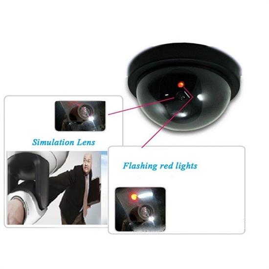 Gerçek Görünümlü Hareket Sensörlü Sahte Maket Güvenlik Kamerası