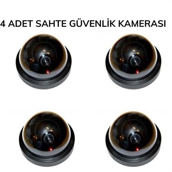 Gerçek Görünümlü Hareket Sensörlü Sahte Maket Güvenlik Kamerası