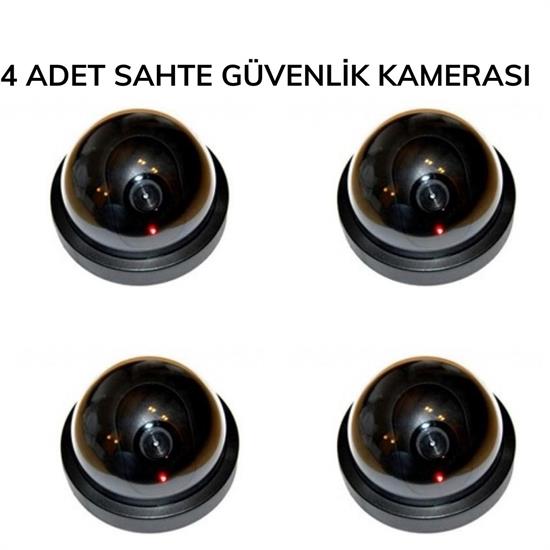 Gerçek Görünümlü Hareket Sensörlü Sahte Maket Güvenlik Kamerası