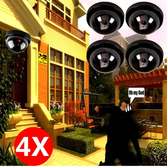 Gerçek Görünümlü Hareket Sensörlü Sahte Maket Güvenlik Kamerası