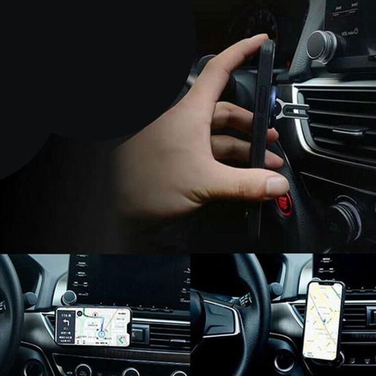 Araç İçi Mıknatıslı ve Izgara Telefon Tutucu