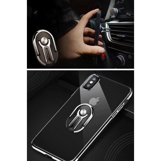 Araç İçi Mıknatıslı ve Izgara Telefon Tutucu