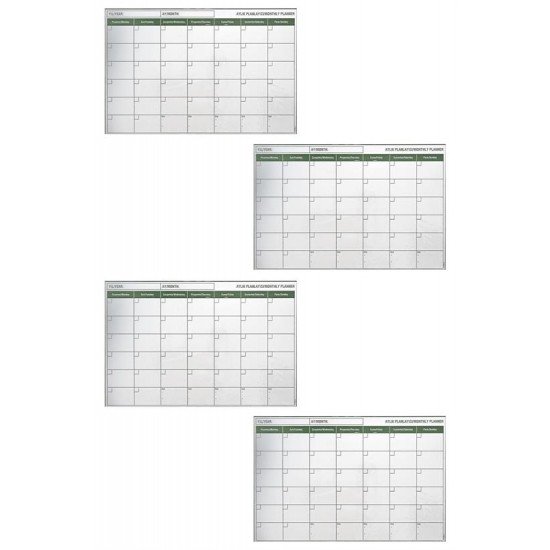 Manyetik Yapışkanlı Bir Aylık Program Planlayıcı Takvim 85x56 cm Manyetik Yapışkanlı Bir Aylık Program Planlayıcı Takvim 85x56 cm