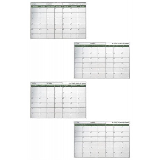 Manyetik Yapışkanlı Bir Aylık Program Planlayıcı Takvim 85x56 cm Manyetik Yapışkanlı Bir Aylık Program Planlayıcı Takvim 85x56 cm