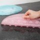 Silikon Fırçalı Banyo Masaj Matı ve Ayaklar için Topuk Masaj Paspası Silikon Fırçalı Banyo Masaj Matı ve Ayaklar için Topuk Masaj Paspası