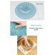 Silikon Fırçalı Banyo Masaj Matı ve Ayaklar için Topuk Masaj Paspası Silikon Fırçalı Banyo Masaj Matı ve Ayaklar için Topuk Masaj Paspası