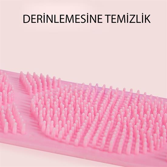 Çift Taraflı Banyo Hamam Lifi Silikon Masajlı Yumuşak Duş Lifi Uzun Ömürlü Hazır Banyo Kesesi Çift Taraflı Banyo Hamam Lifi Silikon Masajlı Yumuşak Duş Lifi Uzun Ömürlü Hazır Banyo Kesesi