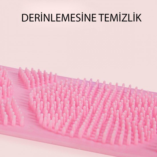 Çift Taraflı Banyo Hamam Lifi Silikon Masajlı Yumuşak Duş Lifi Uzun Ömürlü Hazır Banyo Kesesi Çift Taraflı Banyo Hamam Lifi Silikon Masajlı Yumuşak Duş Lifi Uzun Ömürlü Hazır Banyo Kesesi