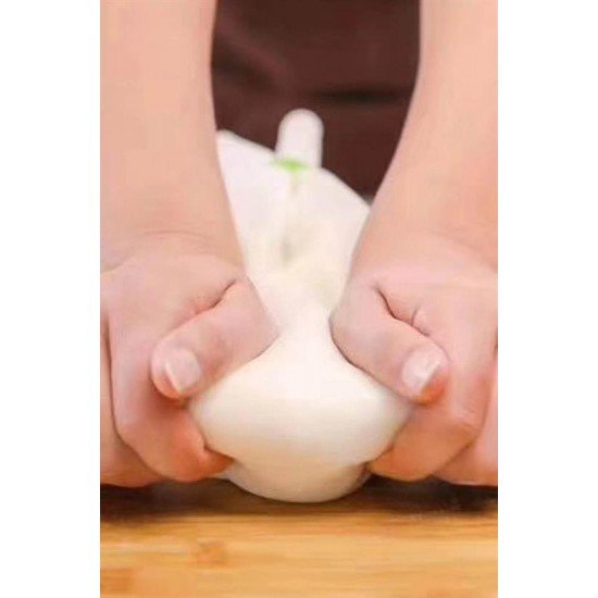 Orta Hamur Torbası Silikon Şeffaf Hamur Yoğurma Torbası Ekmek Makarna Mantı Hamuru Kolay Yoğurma Orta Hamur Torbası Silikon Şeffaf Hamur Yoğurma Torbası Ekmek Makarna Mantı Hamuru Kolay Yoğurma