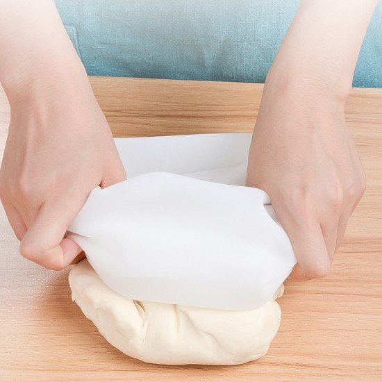 Orta Hamur Torbası Silikon Şeffaf Hamur Yoğurma Torbası Ekmek Makarna Mantı Hamuru Kolay Yoğurma Orta Hamur Torbası Silikon Şeffaf Hamur Yoğurma Torbası Ekmek Makarna Mantı Hamuru Kolay Yoğurma
