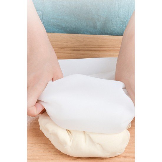 Orta Hamur Torbası Silikon Şeffaf Hamur Yoğurma Torbası Ekmek Makarna Mantı Hamuru Kolay Yoğurma Orta Hamur Torbası Silikon Şeffaf Hamur Yoğurma Torbası Ekmek Makarna Mantı Hamuru Kolay Yoğurma