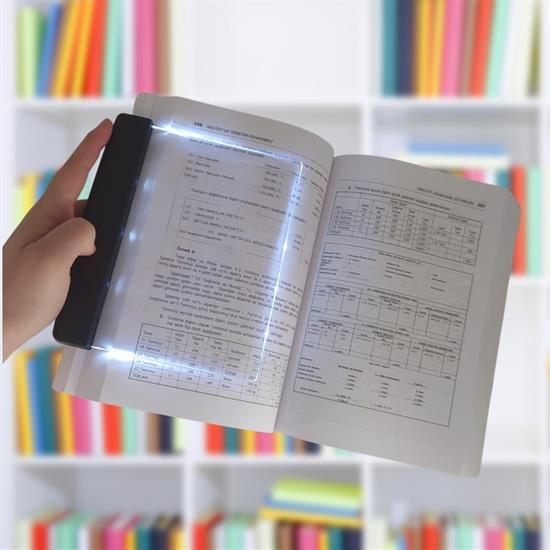 Kitap Arası Okuma Işığı Led Panel Kitap Okuma Lambası