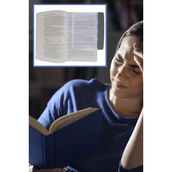 Kitap Arası Okuma Işığı Led Panel Kitap Okuma Lambası