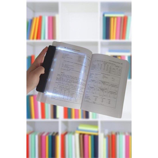 Kitap Arası Okuma Işığı Led Panel Kitap Okuma Lambası