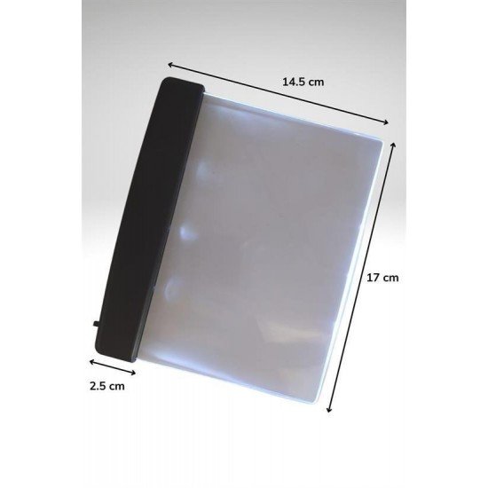 Kitap Arası Okuma Işığı Led Panel Kitap Okuma Lambası