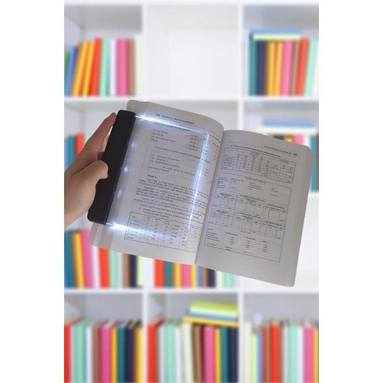 Kitap Arası Okuma Işığı Led Panel Kitap Okuma Lambası