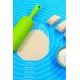 40*50 cm Silikon Ölçekli Kullanımı Kolay Hamur Açma Matı Ekmek Mantı Makarna Hamuru Yoğurma  Matı