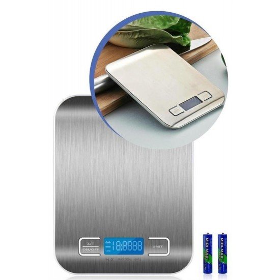 TF 1002 Hassas Ölçümlü Maksimum 5 Kg Kapasiteli Led Ekran Platin Dijital Mutfak Tartısı TF 1002 Hassas Ölçümlü Maksimum 5 Kg Kapasiteli Led Ekran Platin Dijital Mutfak Tartısı